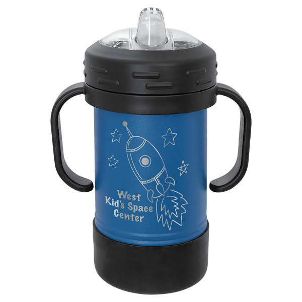10 oz royal blue sippy cup PC Trophies & Awards SGA Grp - Giftware