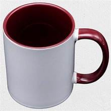 11 oz two tone maroon sublimation MARCO Trophies & Awards SGA Grp - Giftware