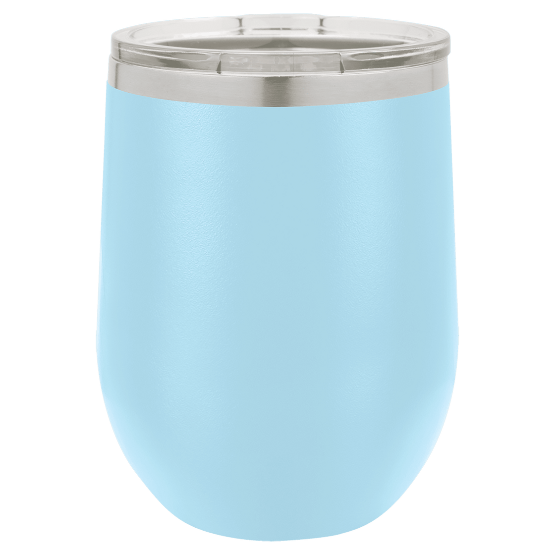 12 oz. Light Blue Stemless Wine Tumble PC Trophies & Awards SGA Grp - Giftware