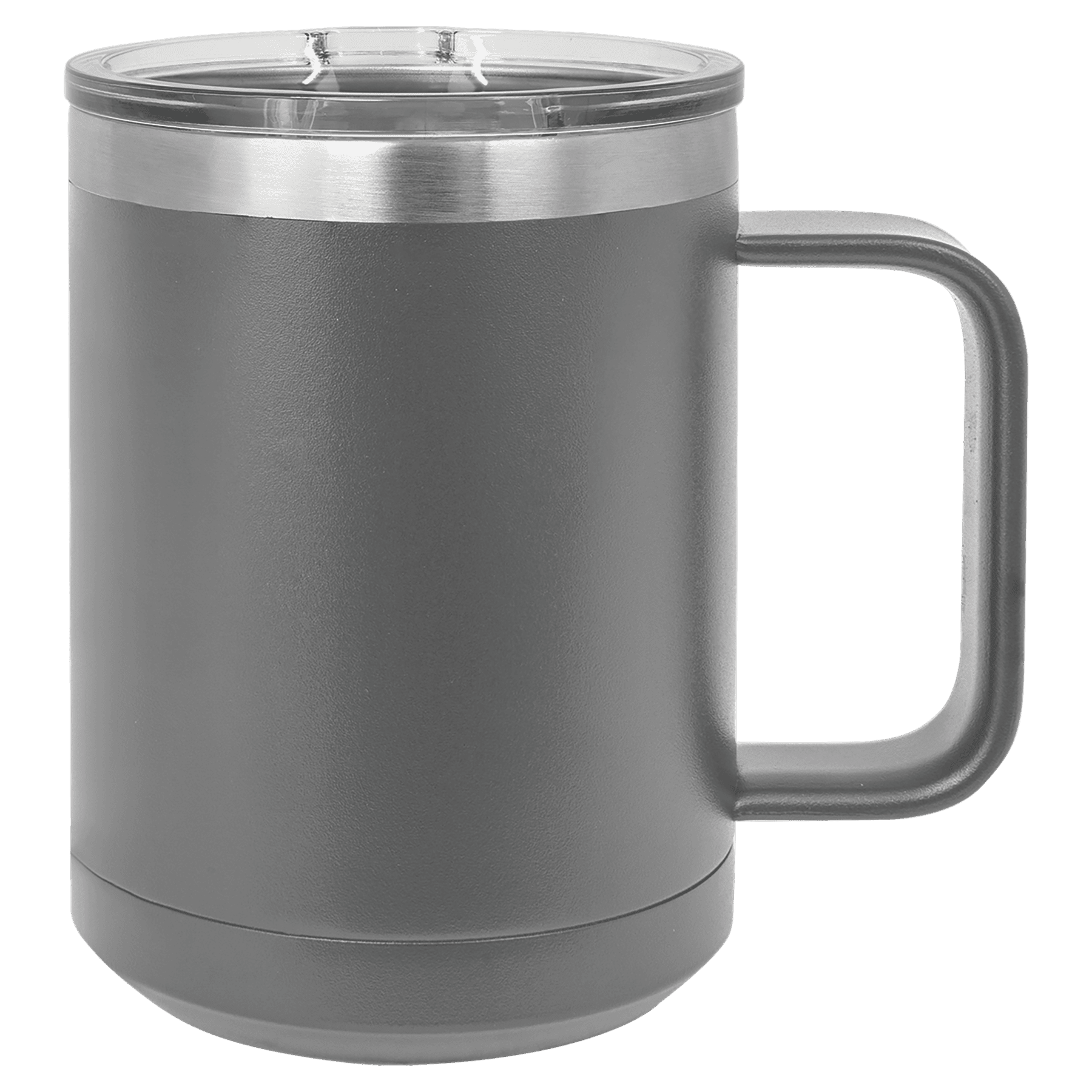 15 Oz Dark Grey Mug PC Trophies & Awards SGA Grp - Giftware