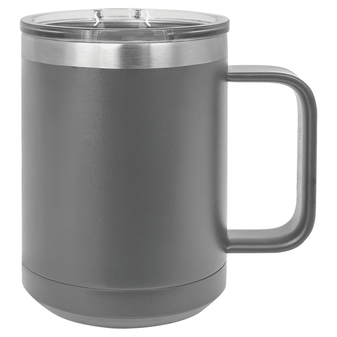 15 Oz Dark Grey Mug PC Trophies & Awards SGA Grp - Giftware