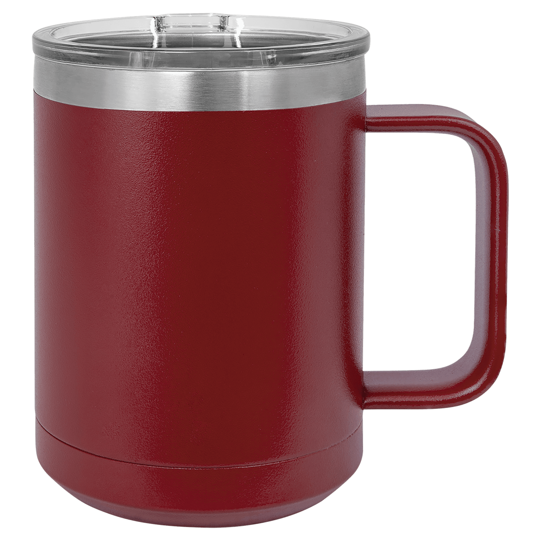 15 oz. Maroon Mug with Slider Lid PC Trophies & Awards SGA Grp - Giftware