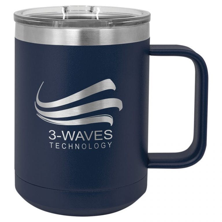 15 oz navy blue mug PC Trophies & Awards SGA Grp - Giftware