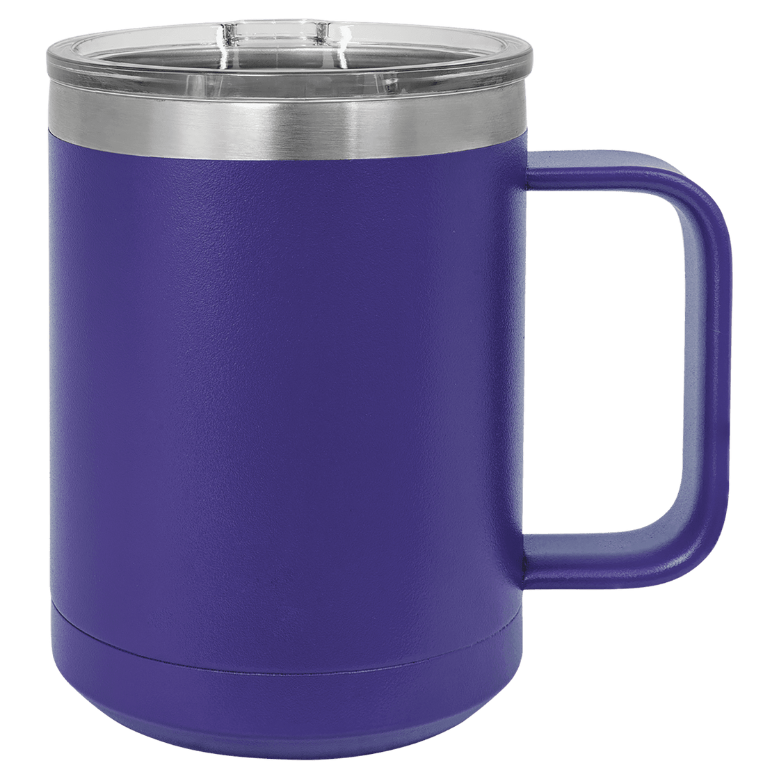 15 oz. Purple Mug with Slider Lid PC Trophies & Awards SGA Grp - Giftware