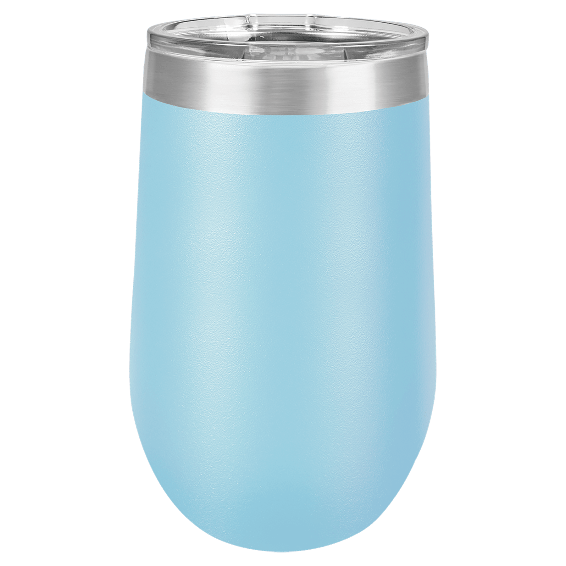 16 oz Baby blue stemless PC Trophies & Awards SGA Grp - Giftware