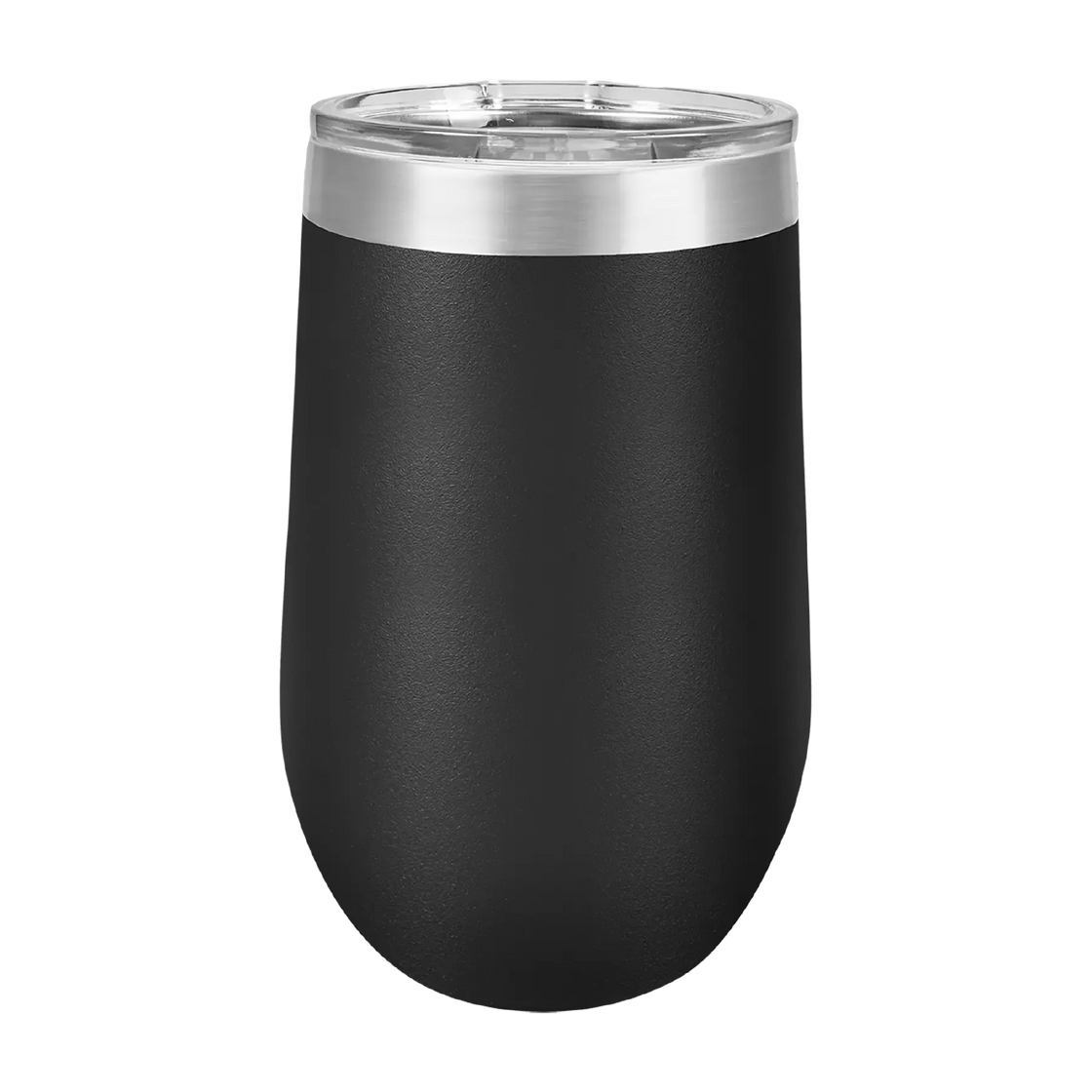 16 oz black stemless PC Trophies & Awards SGA Grp - Giftware