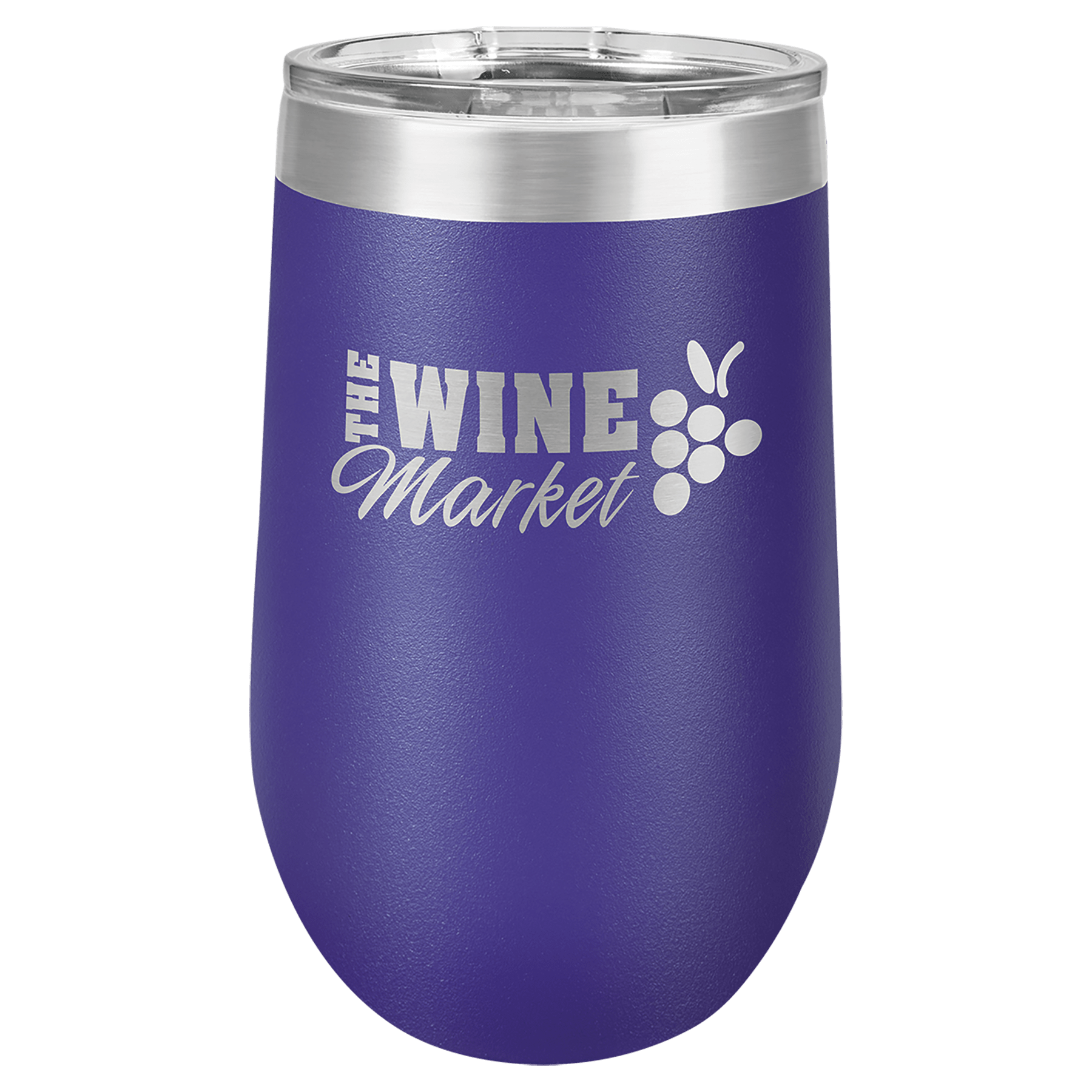 16 oz Purple stemless PC Trophies & Awards SGA Grp - Giftware