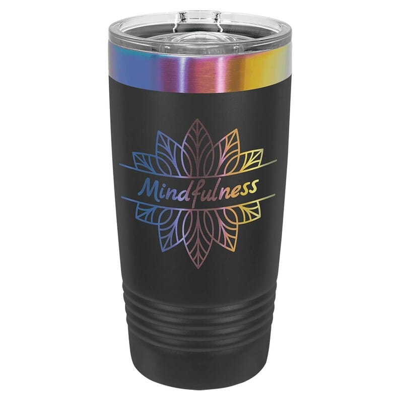 20 oz BLK/PRISM w/slider PC Trophies & Awards SGA Grp - Giftware