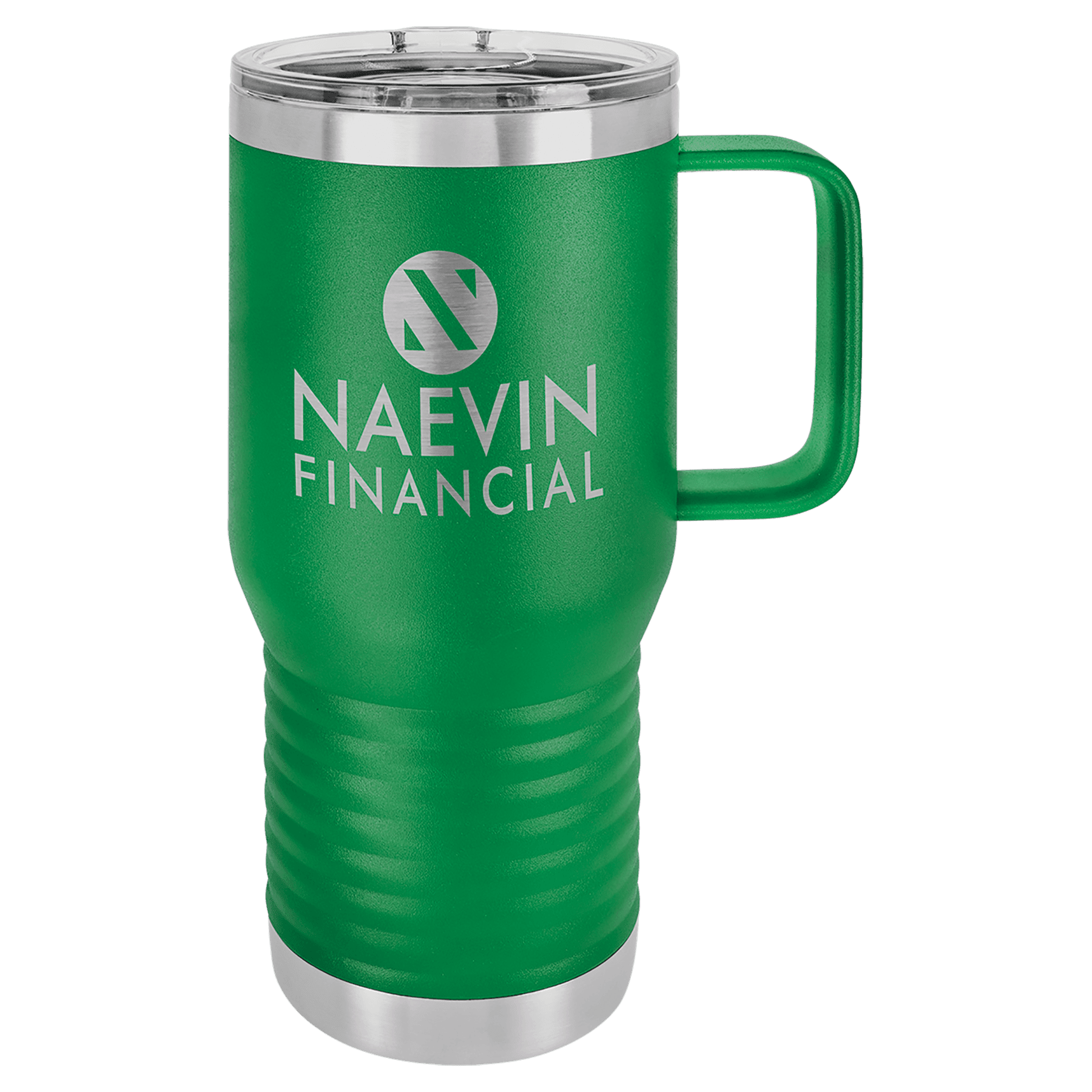 20 oz green travel mug PC Trophies & Awards SGA Grp - Giftware