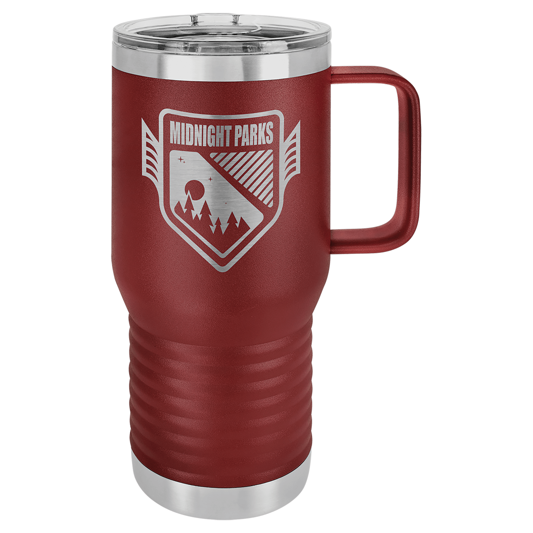20 oz maroon travel mug PC Trophies & Awards SGA Grp - Giftware