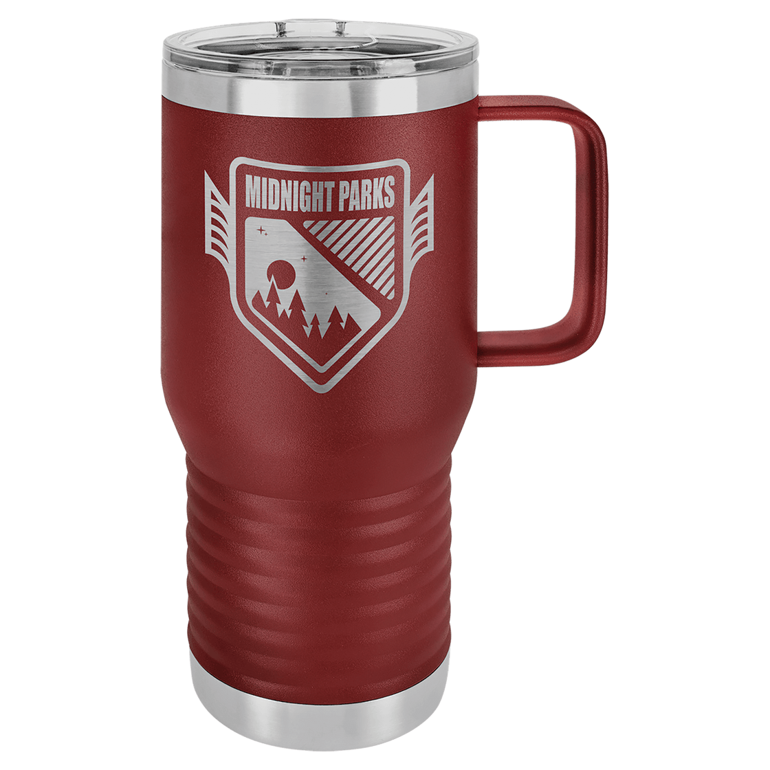 20 oz maroon travel mug PC Trophies & Awards SGA Grp - Giftware