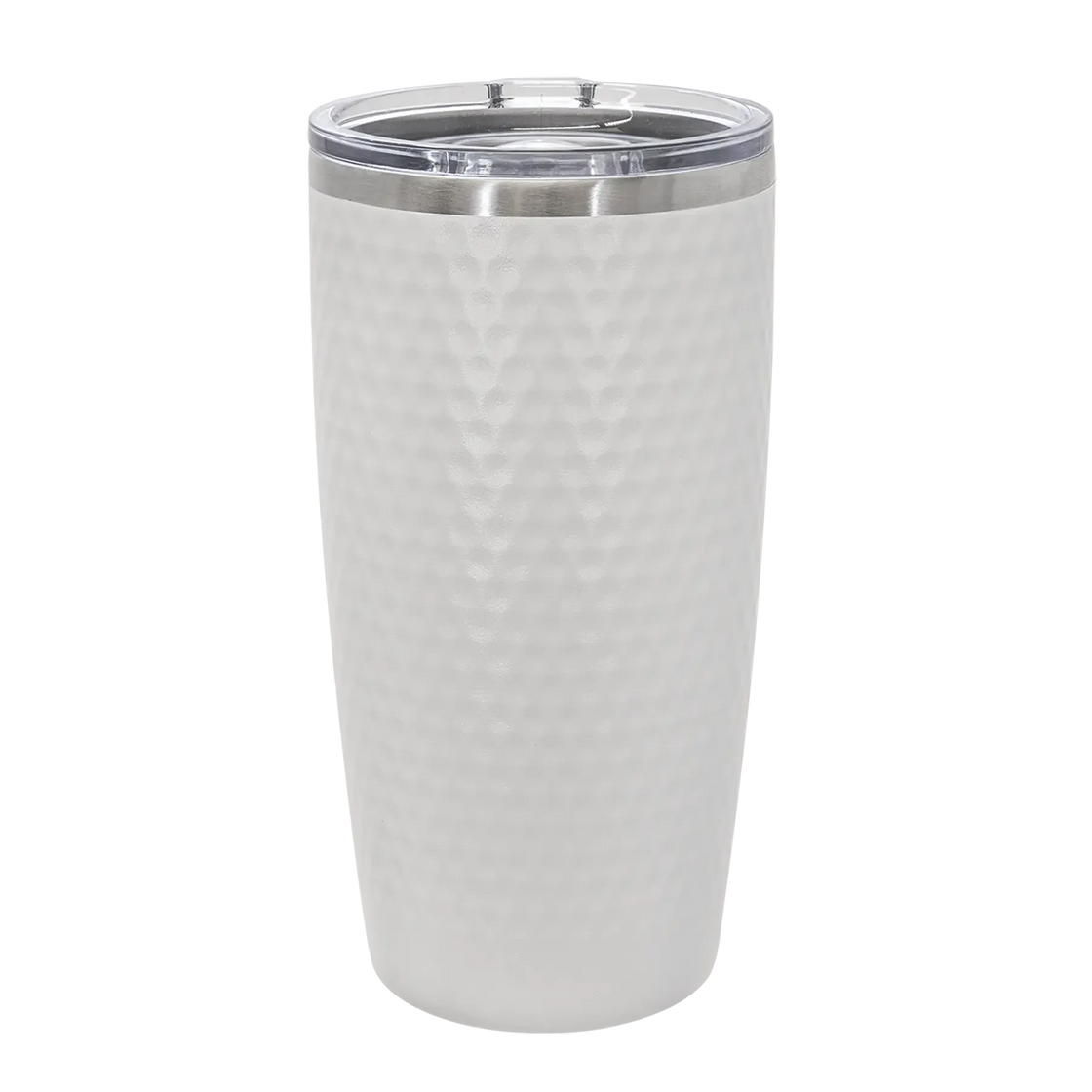 20 oz white golf dimple tumbler Trophies & Awards SGA Grp - Giftware