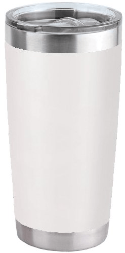 20 oz white tumbler TAHOE SGA Grp - Giftware