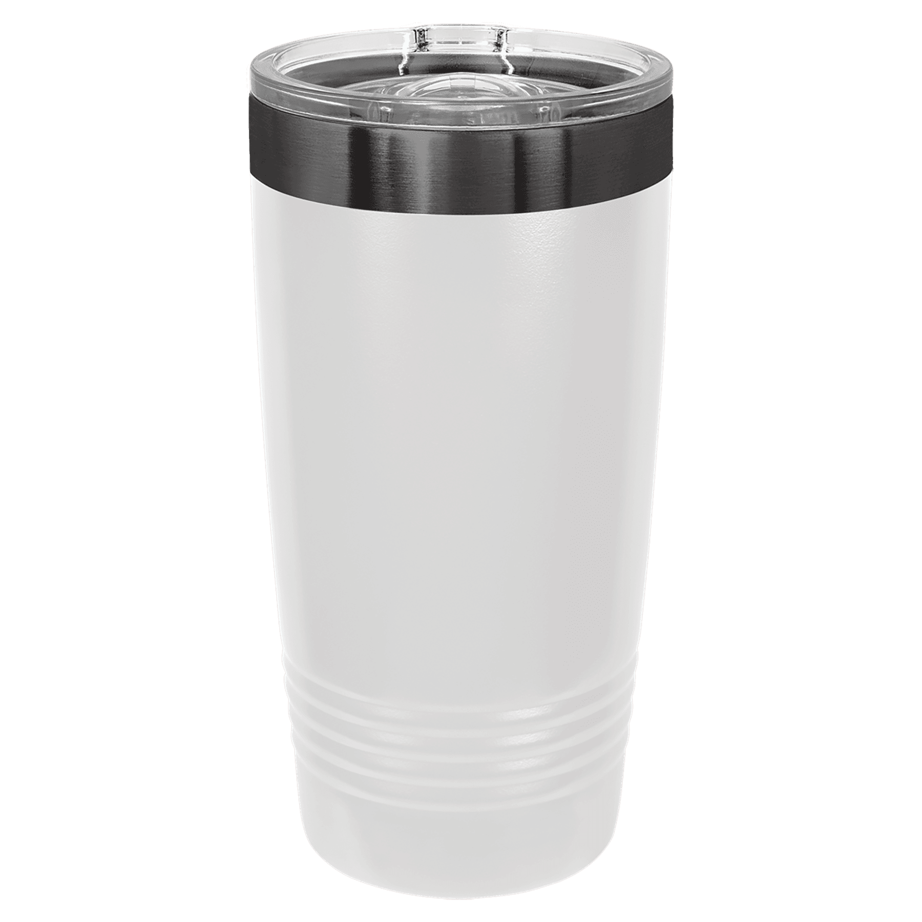 20 oz WHT/GHST BLK w/slider PC Trophies & Awards SGA Grp - Giftware