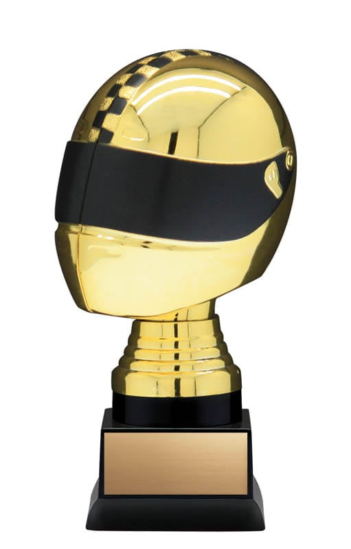 3-D Nexus Twister Gold Racing on Medium Black Base, 5 1/2