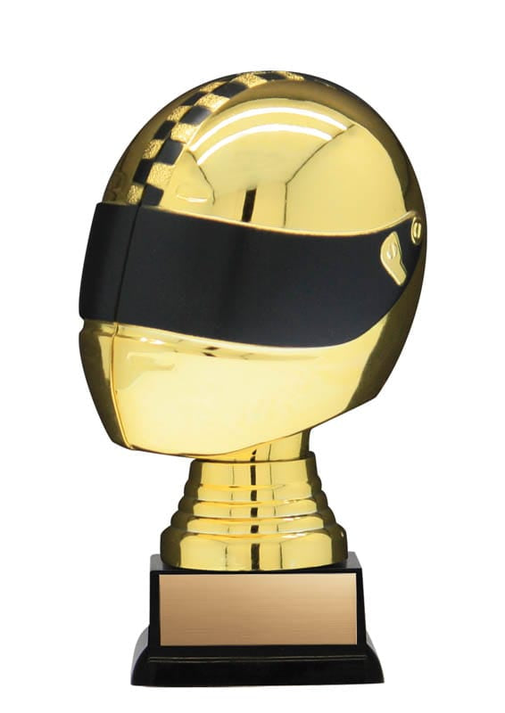 3-D Nexus Twister Gold Racing on Small Black Base, 5