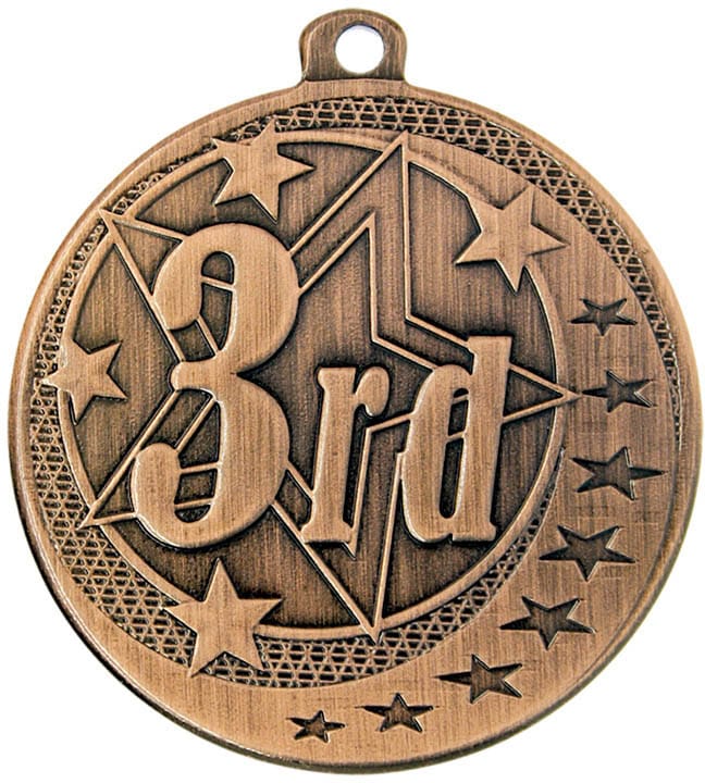 1st, 2nd & 3rd Place Medal Cosmic 2