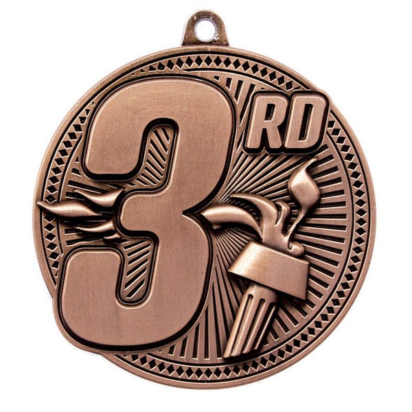 3rd Place medallion Tempo 2.25 inch – bronze