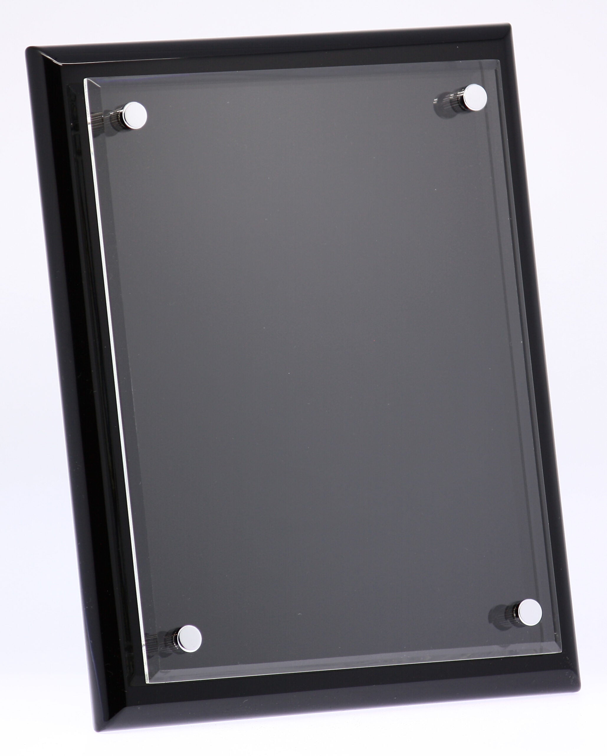 Floating Plaque Piano Finish, Black 8
