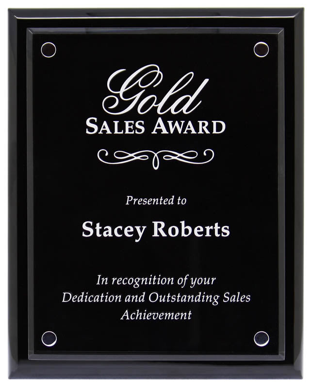 Floating Plaque Piano Finish, Black 8