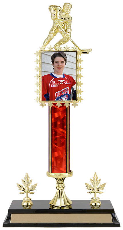 Ribbon Star Column Column Trophy