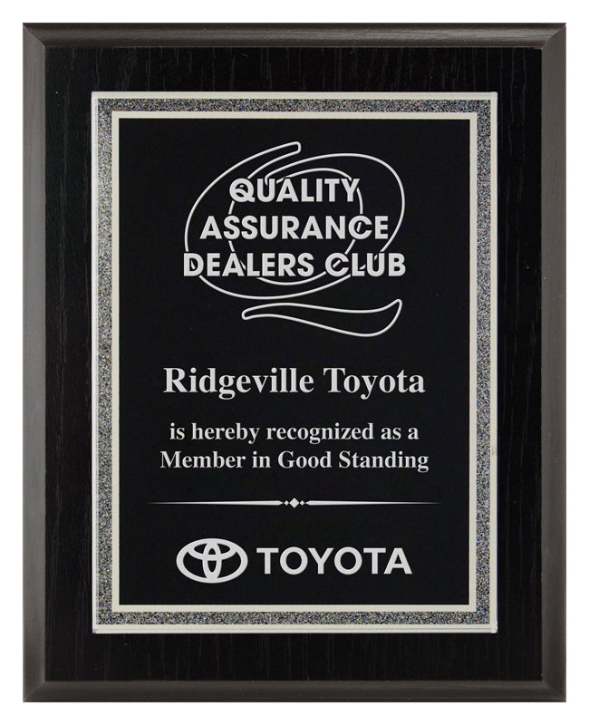 Silver Stardust Plaque