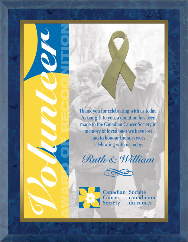 Awareness Ribbon Plaque