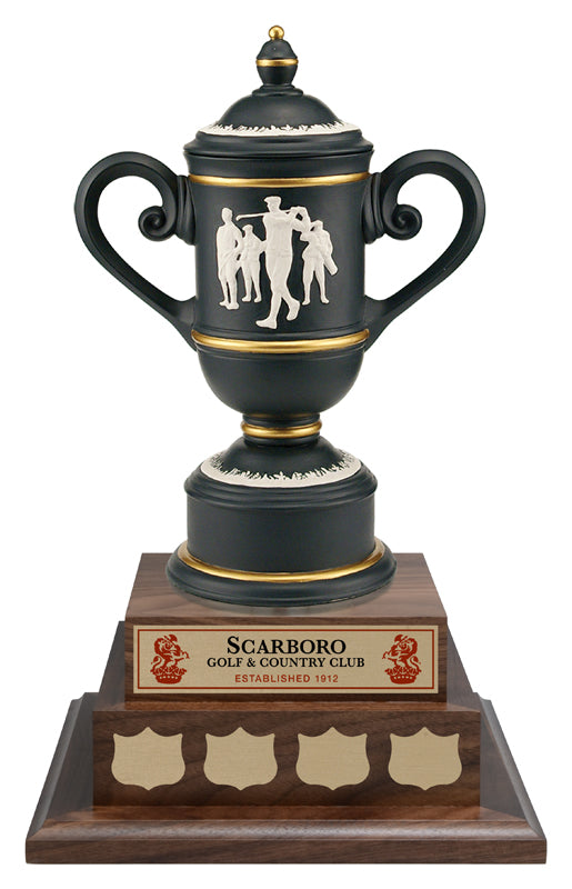 Vintage Golf Cup Annual - Walnut Base