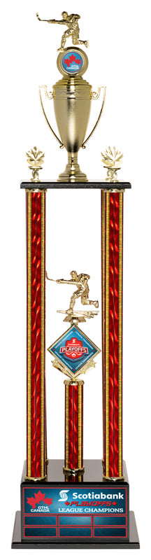 4 Post Set Column Trophy