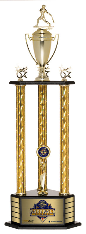 3 Post Set Column Trophy