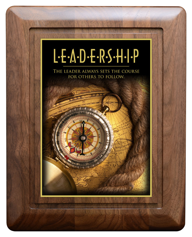 Round Edge with a Sublimated Plate Plaque