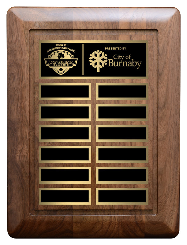 Round Edge Annual Plaque