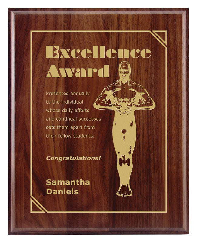 Traditional Laser Engraved Plaque