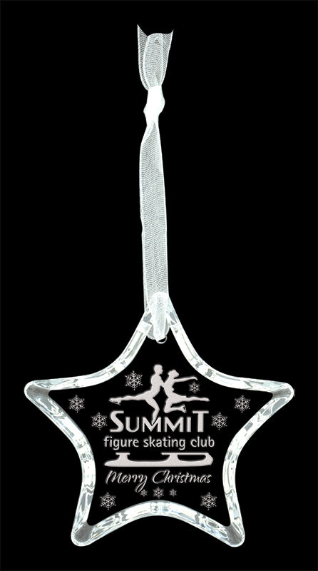 Crystal Star Ornament
