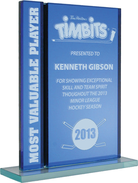 Moncton Blue Mirror Glass Award