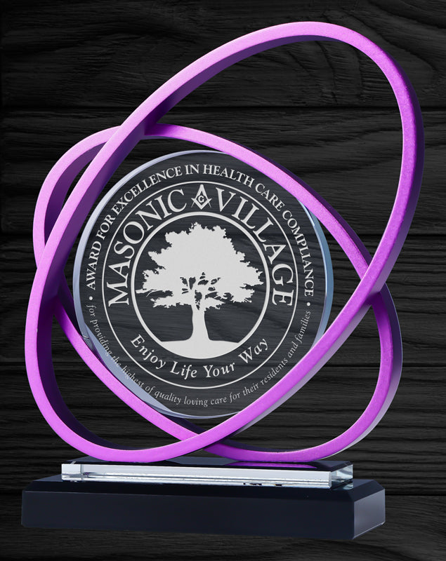 Saturn Glass, Amethyst Glass Award