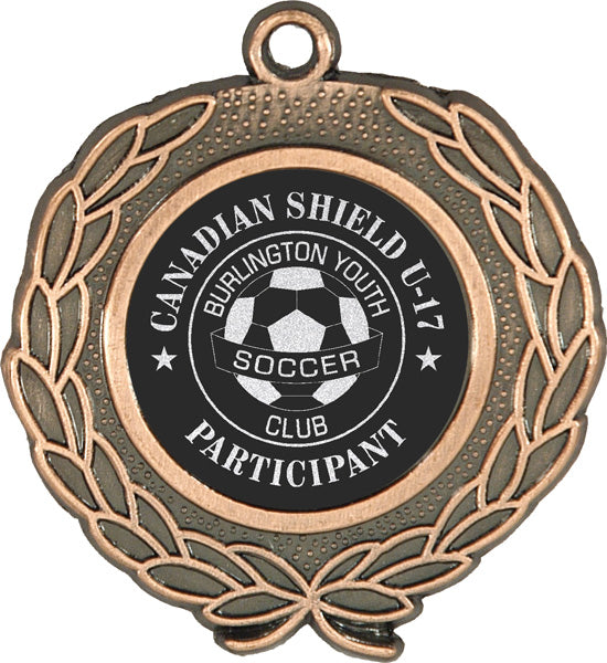 Garland Medals - Antique Bronze