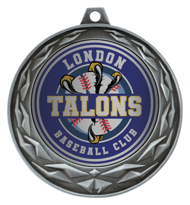 Excelsior Medals - Antique Silver