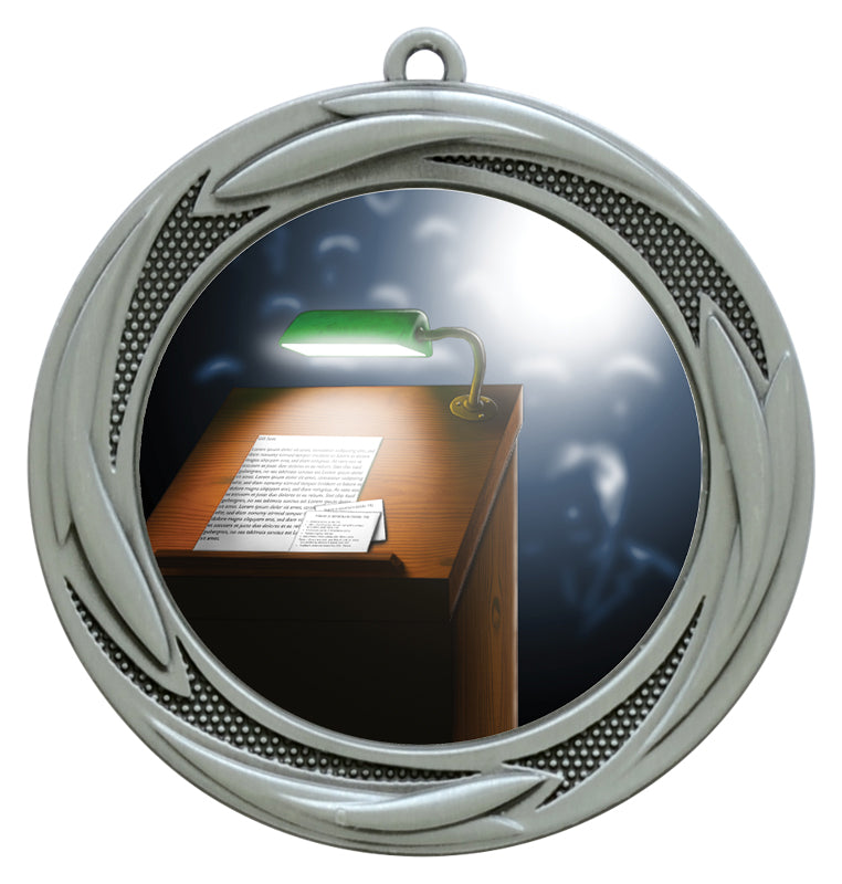 Elite Medals - Antique Silver