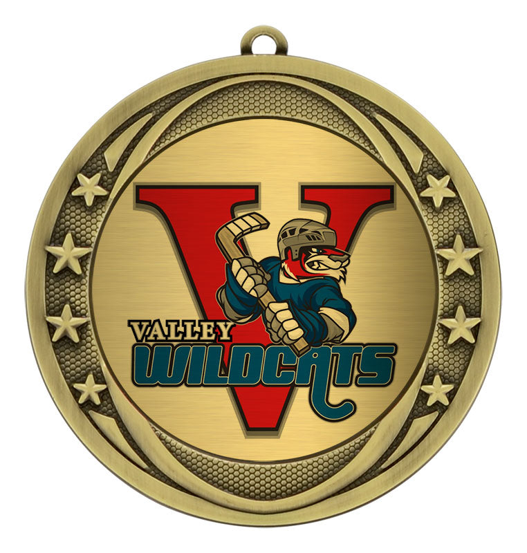 Orbit Medalss - Antique Gold