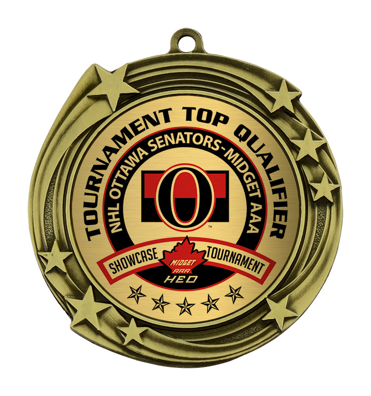 Galaxy Medals - Antique Gold