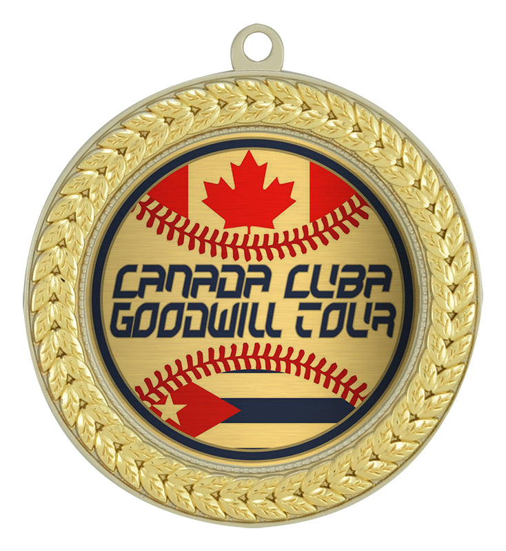 Paragon Medals - Bright Gold / Matte Silver