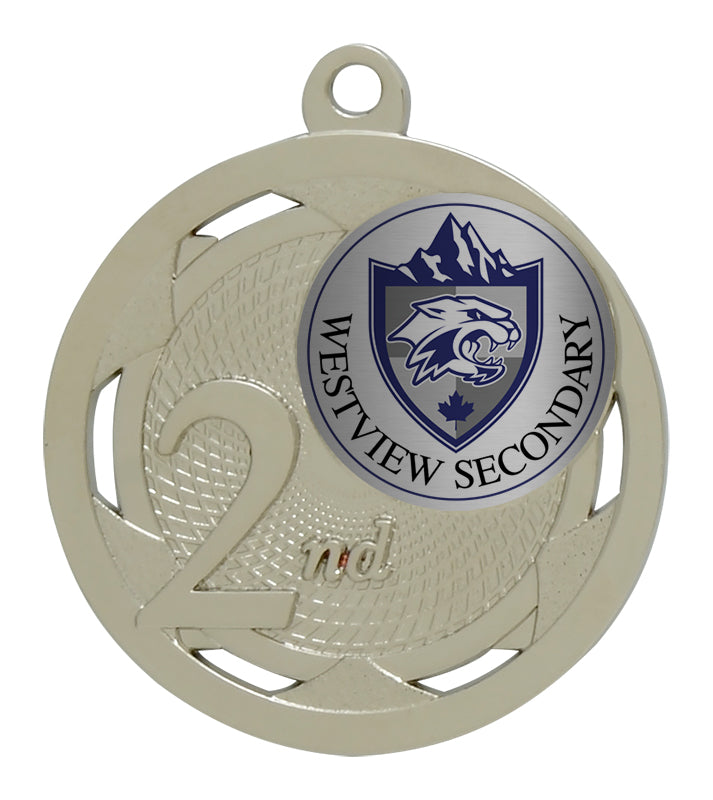 Strata Medals - Second Place 1” Insert Holder