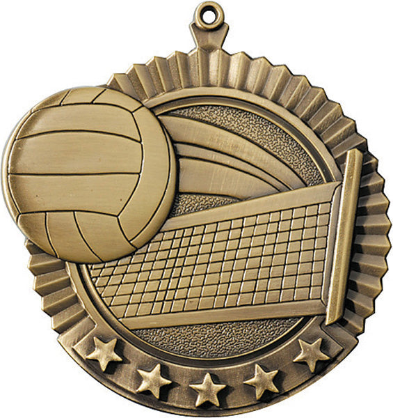Star Medals-Volleyball