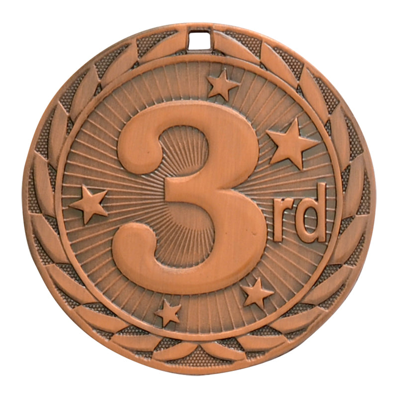 Antique Bronze only - Third Medal