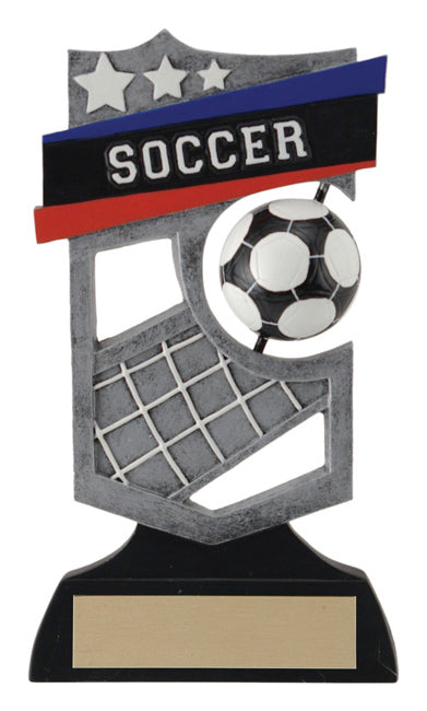 Shield Spinner Soccer Award