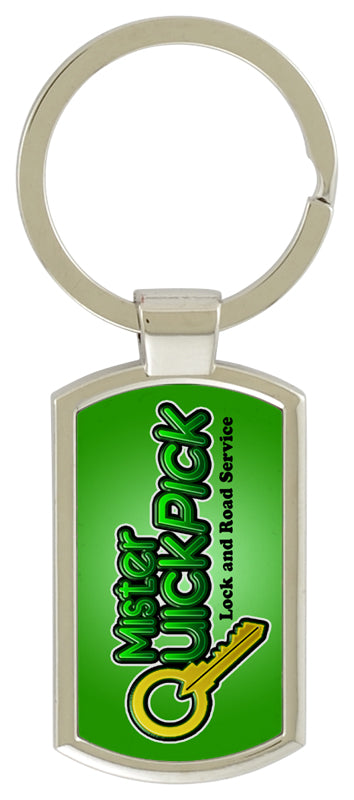 Sublimated Zinc Key Chains