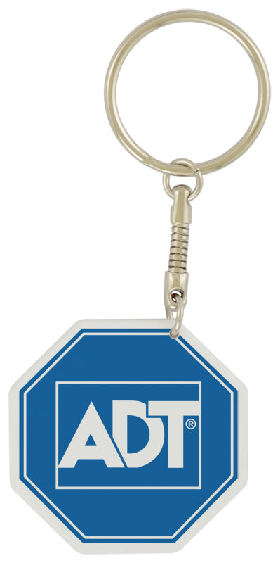 Sublimated Pvc Octagon Key Chain