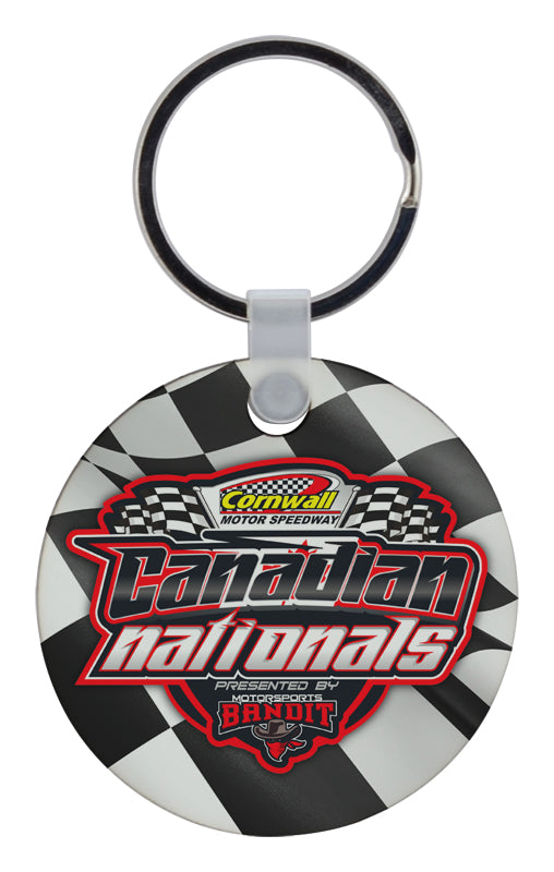 Sublimated Mdf Round Key Chain