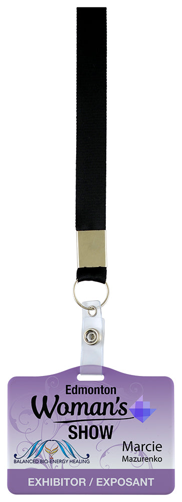 Sublimated Pvc Name Badge